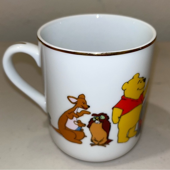 Vintage Walt Disney Winnie The Pooh & Friends Coffee Mug Cup | Made In Japan - Picture 2 of 5